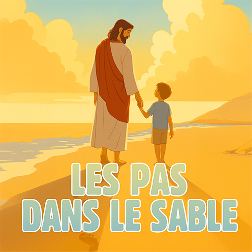 Les pas dans le sable